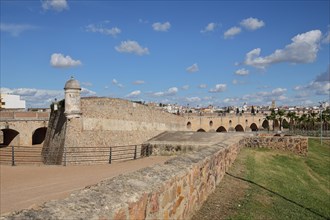 Historical city fortification Baluarte de San Vicente