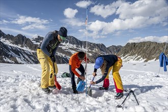 Search for buried victims with the avalanche transceiver and probe