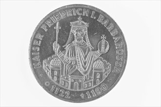 10 euro commemorative coin of Emperor Frederick Barbarossa