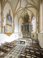 Altar of the Gothic hospital church of St. Sigismund