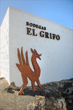 Logo Emblem of Winery Winemaker Museum El Grifo