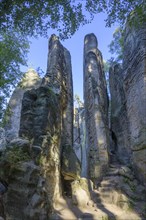 Path through the Prachov Rocks