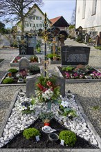 Cemetery of the Church of St. George and Florian in Reicholzried