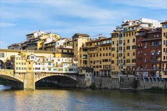 The Ponte Vecchio Bridge over the River Arno