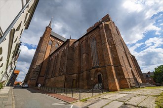 St. George church in the Unesco world heritage site Hanseatic city of Wismar
