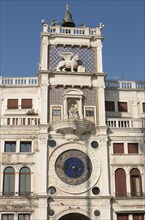 Clock tower on St. Marco square