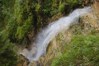 Waterfall in the Hoellschlucht