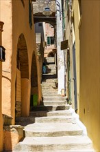 Steep staircase in Capoliveri