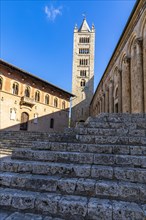 Steps up to the Cathedral of San Cerbone