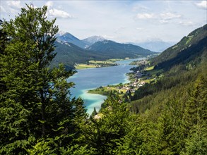 View of Lake Weissensee