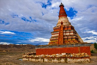 Stupa in the kingdom of Guge