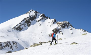 Ski tourers in good weather