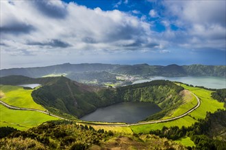 Overlook over the Sete Cidades crater