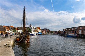 Harbour of the Unesco world heritage site Hanseatic city of Wismar