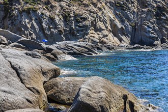 Bizarre rocks in the bay off Sant Andrea