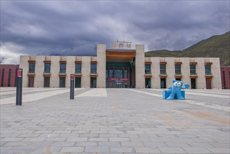The railway station of Lhasa