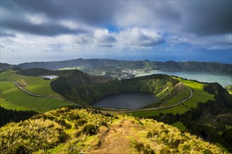 Overlook over the Sete Cidades crater
