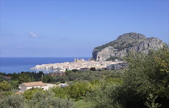 Cefalu on Monte Catalfano