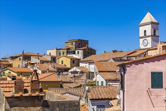 Above the roofs of Capoliveri