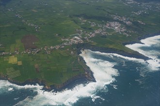 Aerial of the Island of Terceira