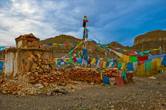 Stupa in the kingdom of Guge