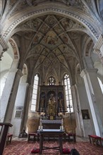 Altar room of the monastery church of St. Lambert
