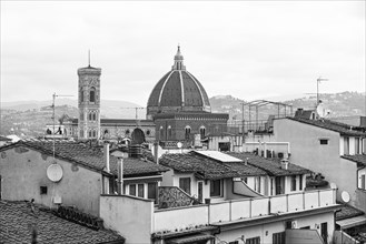 Above the roofs of Florence