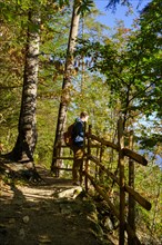 Hikers on the Chestnut Experience Trail