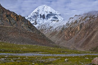 Mount Kailash along the Kailash Kora