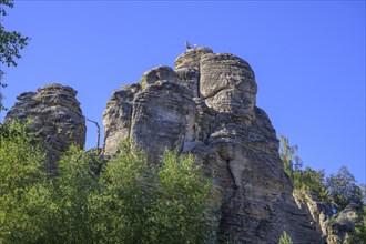 Climbers on Prachov rocks