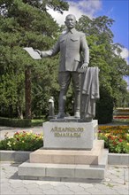 Monument to the politician Imanali Aidarbekov