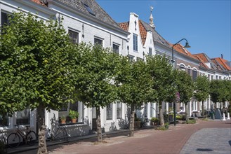 Historic house facades in Poststraat