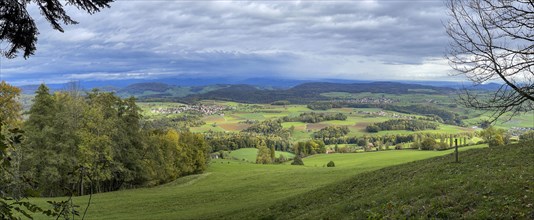 View of Ruenenberg and Kilchberg