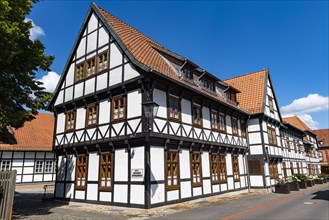 Half timbered houses in Fallersleben