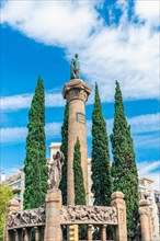 Placa de Mossen Jacint Verdaguer in Barcelona