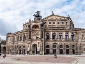 Semper Opera House on Theaterplatz