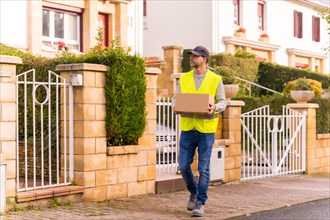 Package delivery driver from an online store