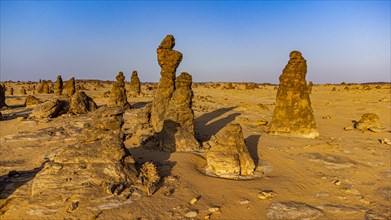 Aerials of the Algharameel rock formations