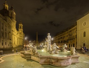 Fontana del Moro in Piazza Navona