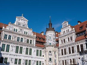 Buildings around the courtyard of the Residenzschloss