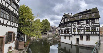 La Petite France with canal and half-timbered houses