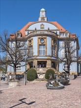 Blue Town Hall and Musicians' Fountain