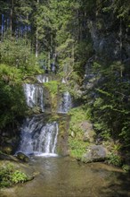 Waterfall in the Graggerschlucht