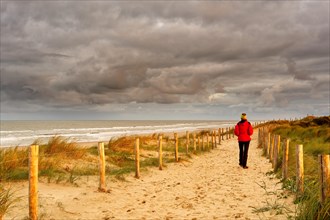 North Sea in cool weather