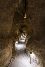 Cave at Al Qarah mountain