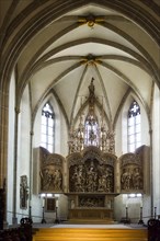 Interior of the Romanesque St. Stephen's Minster