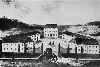 Historical view of Ullstadt Castle