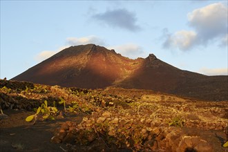Red volcanic landscapes