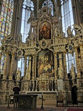 High altar in Erfurt Cathedral