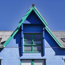 Gable of a residential house